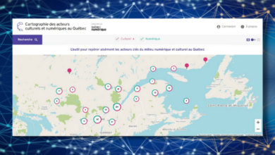 INYULFACE cartographie des acteurs culturels et numériques au Québec