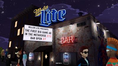Miller Lite bar Decentraland 2022